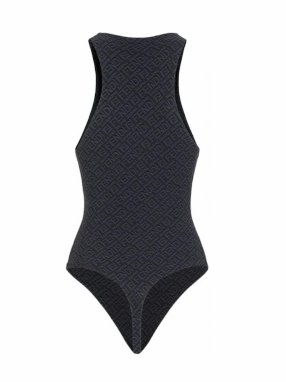 FENDI X SKIMS Black Sleeveless Bodysuit - Picture 2 of 3